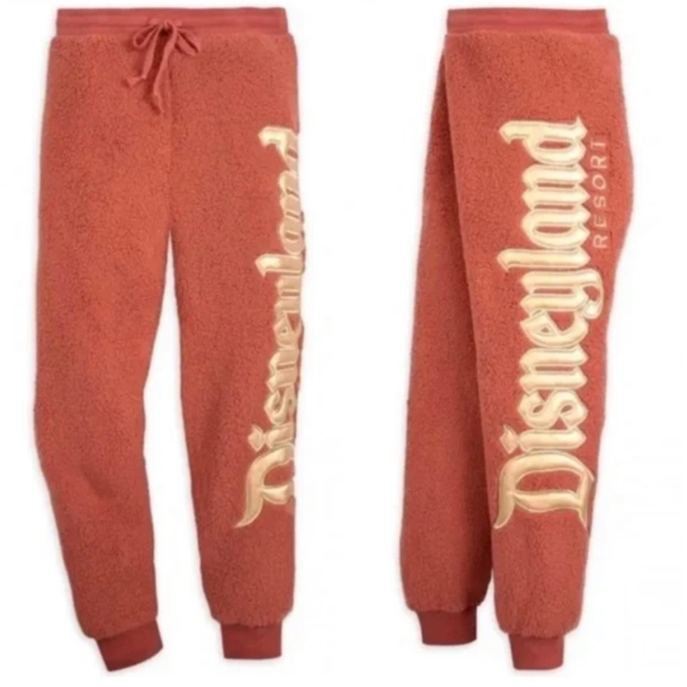 Disneyland Sherpa spirit jersey pants - pink